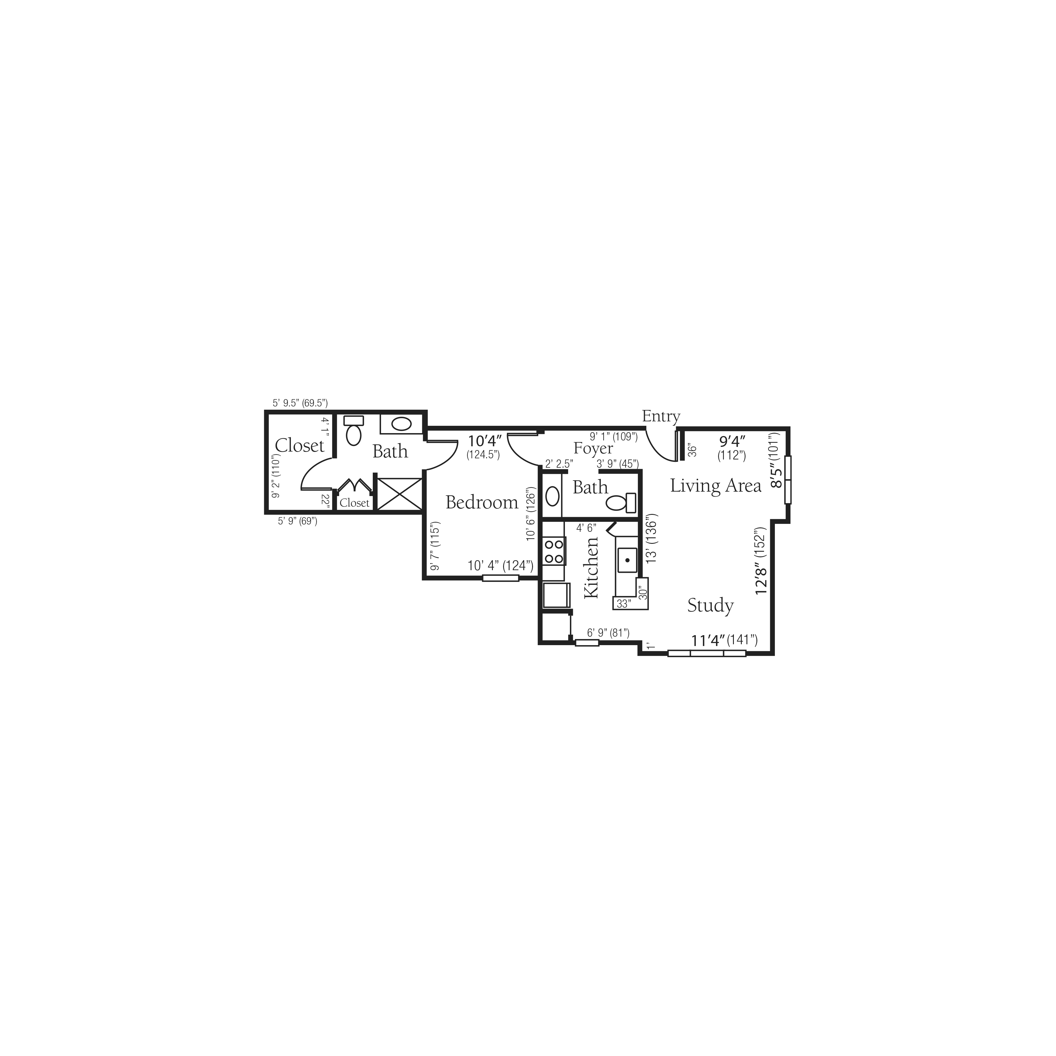 The Essex floor plan