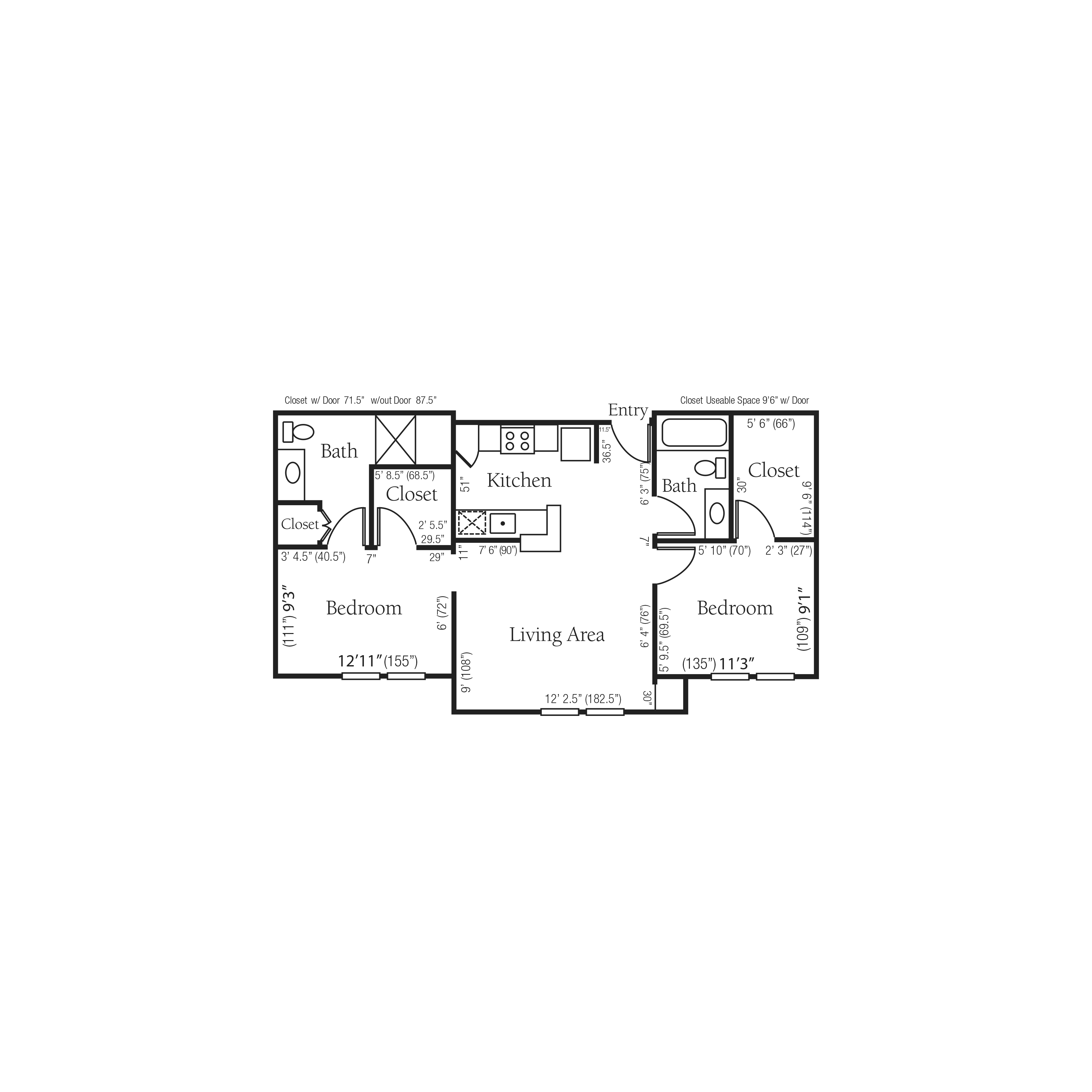 The Chadwick floor plan