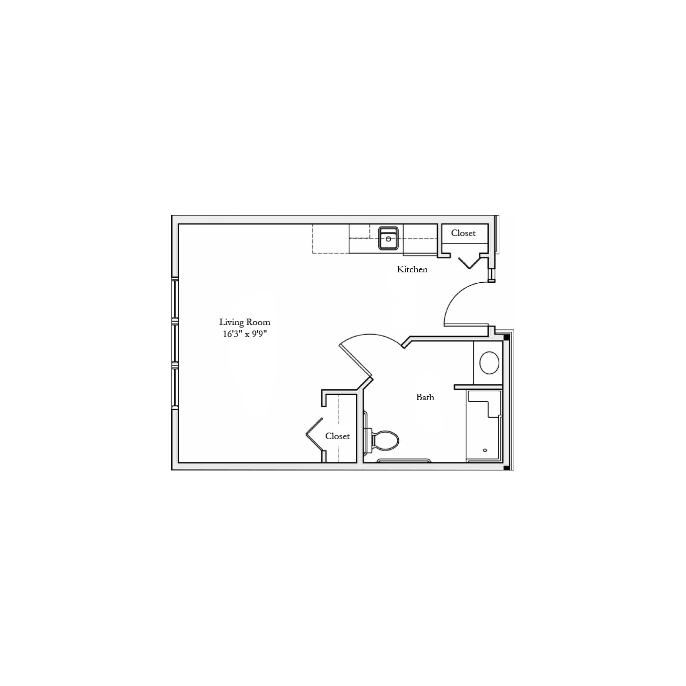 360 Sq Ft Floor Plan
