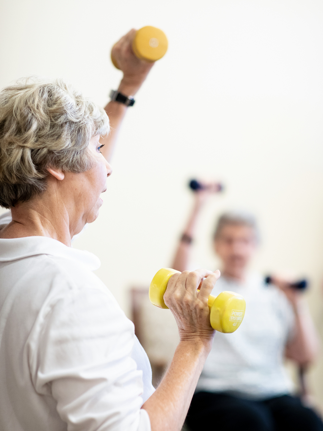 woman exercising