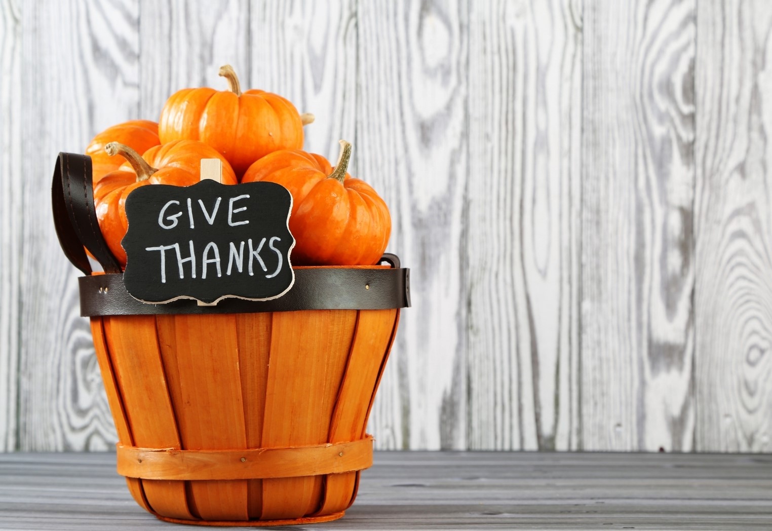 basket of pumpkins