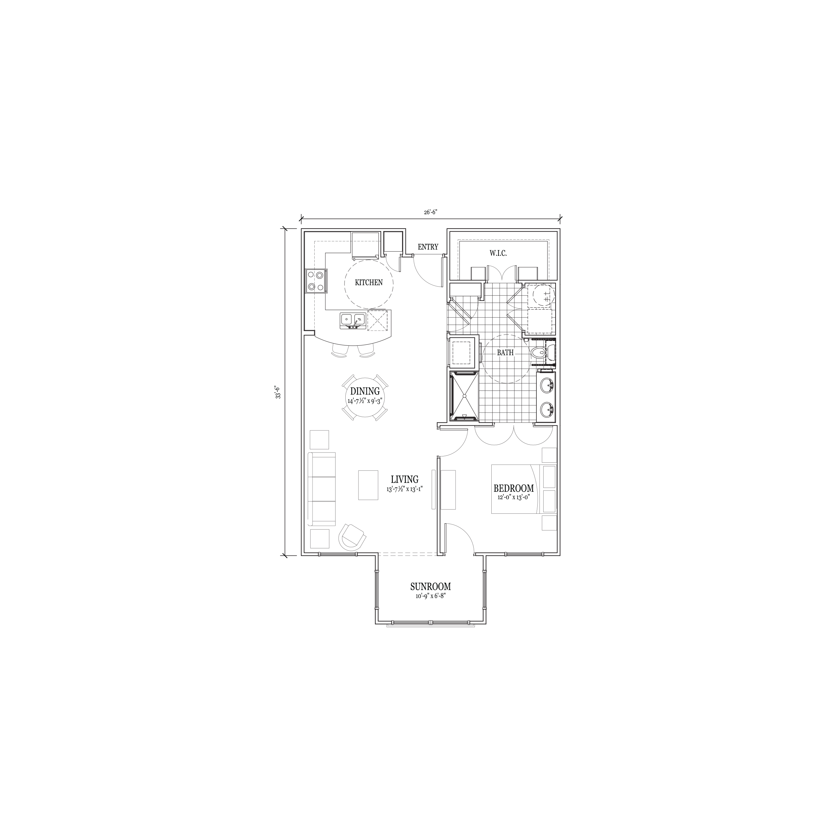 Fir one bedroom