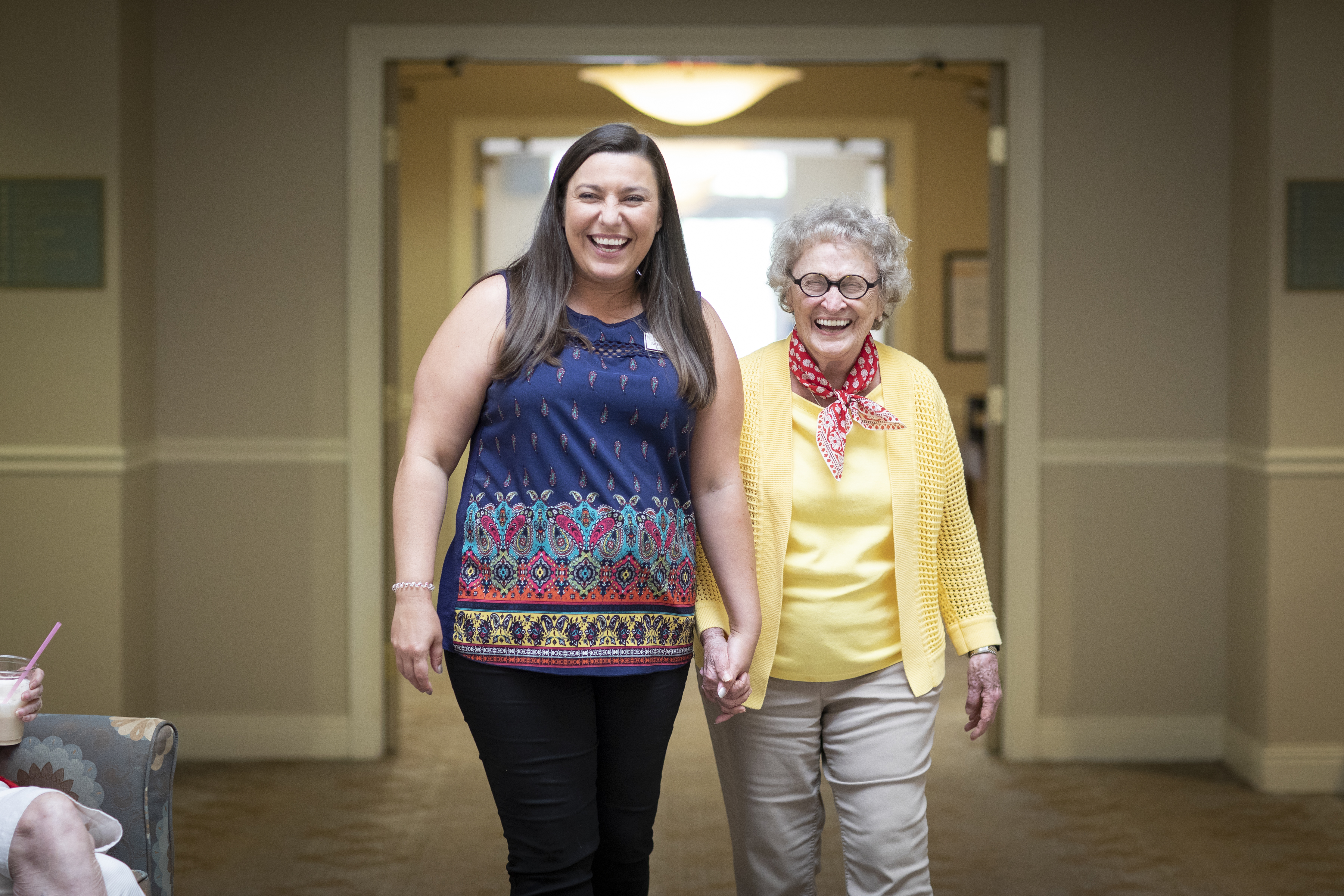 Caregiver and resident