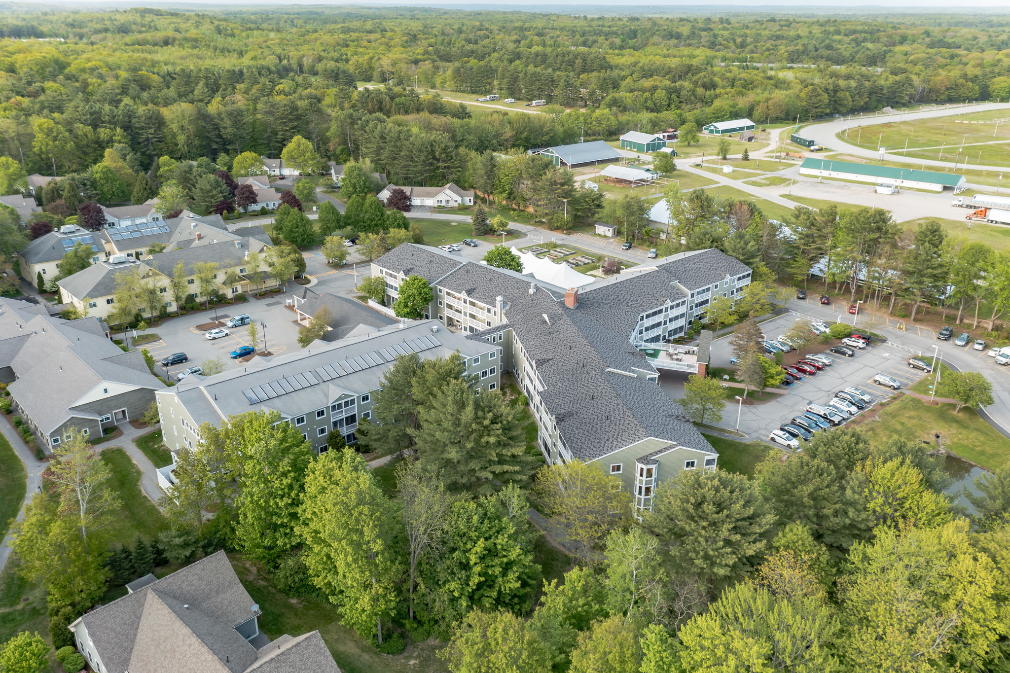 aerial view
