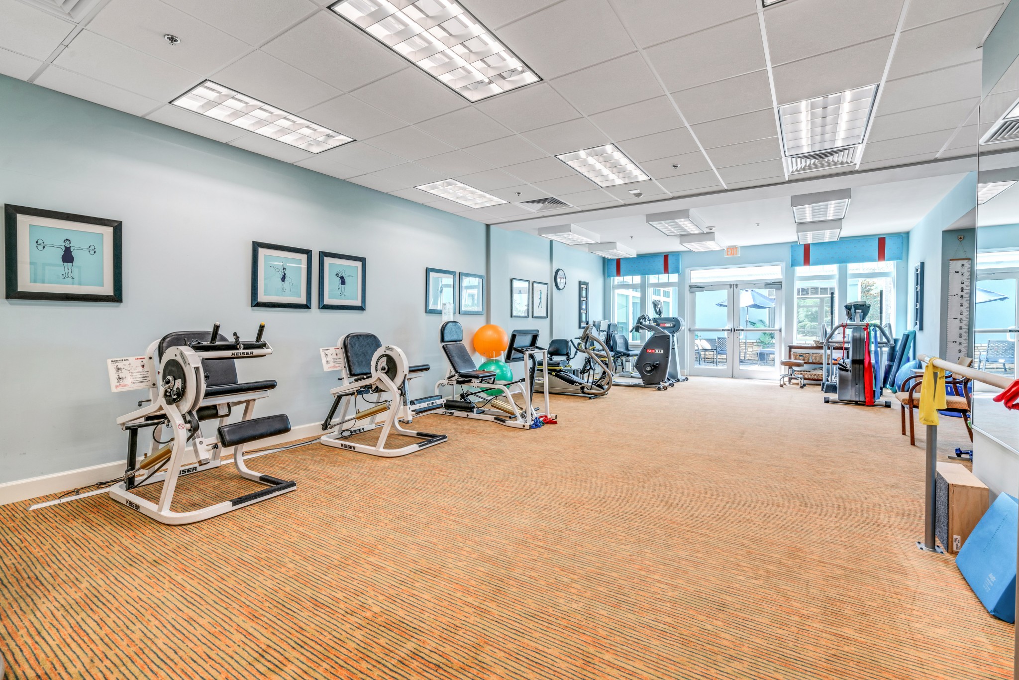 exercise room
