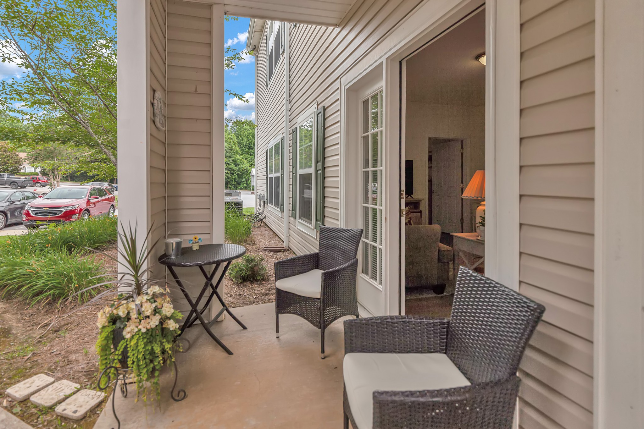 outdoor seating