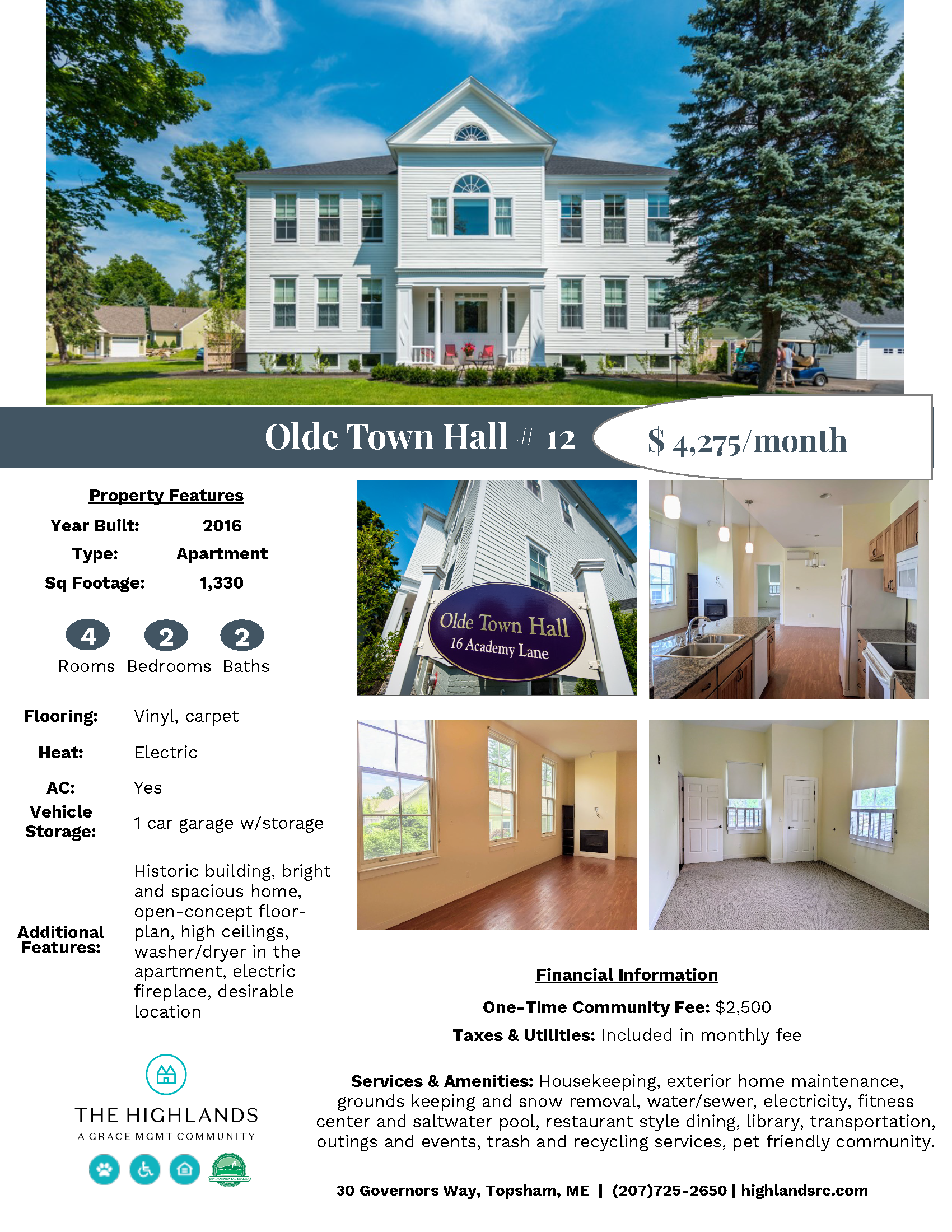 Apartment Flyer