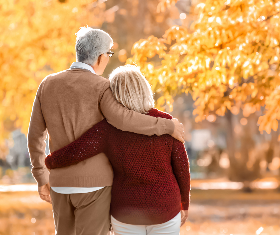 couple hugging